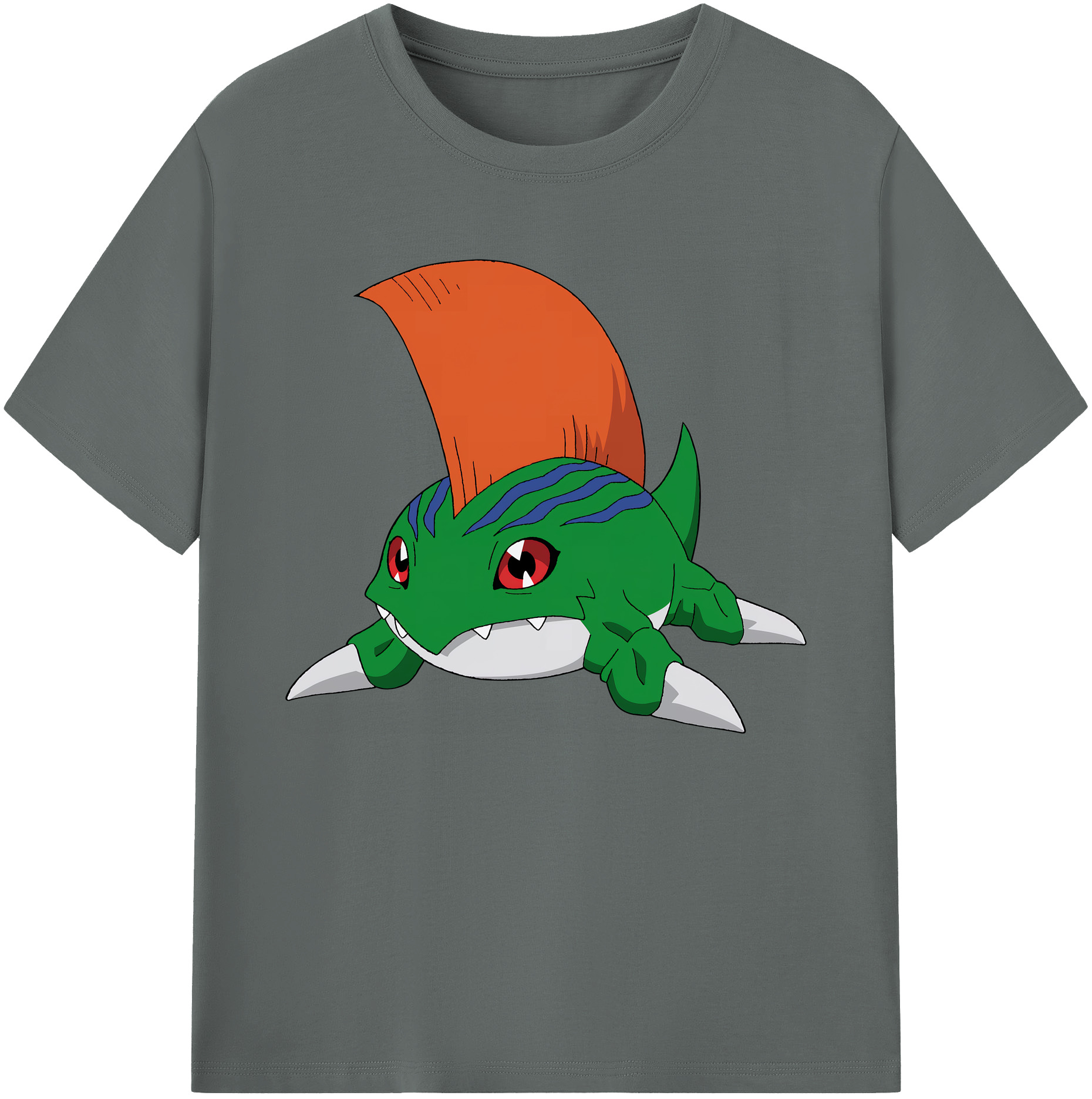 （画像用） Digimon デジタルモンスター/デジモン 綿100％ メンズ半袖Tシャツ｜肌触りやわらか＆通気性